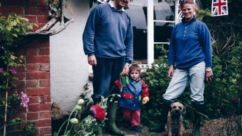 Alexandra Smart and her parents