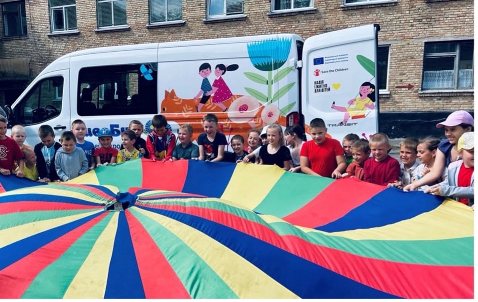 Children being supported by Hope and Homes' mobile team