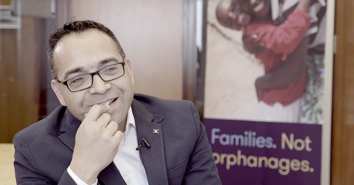 Krish Kandiah chats to Steve Coffey