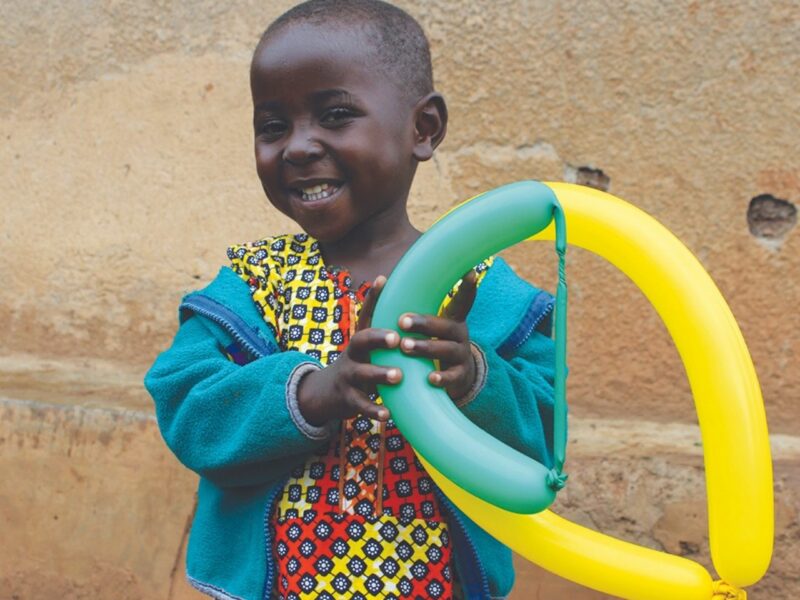 With her new family to love and encourage her, Uwera is overcoming the trauma of her time in the orphanage