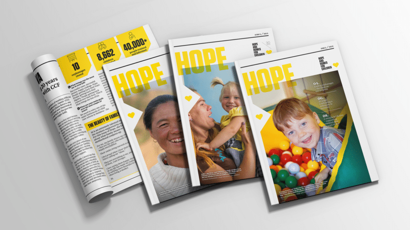 Hope Magazine Covers