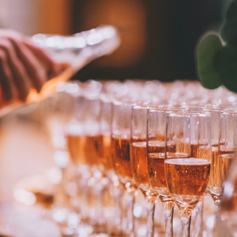 A wedding celebration